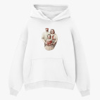 Толстовка худи оверсайз