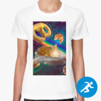 Женская спортивная футболка