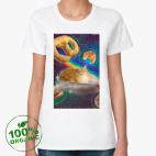 Женская футболка органик