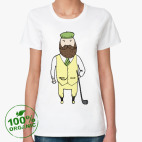 Джентльмен с клюшкой для гольфа