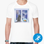 Мужская спортивная футболка