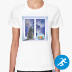 Женская спортивная футболка