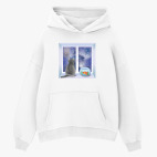 Толстовка худи оверсайз