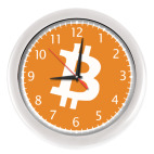 Настенные часы (с цифрами) Биткоин майнер
