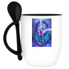 Кружка с ложкой