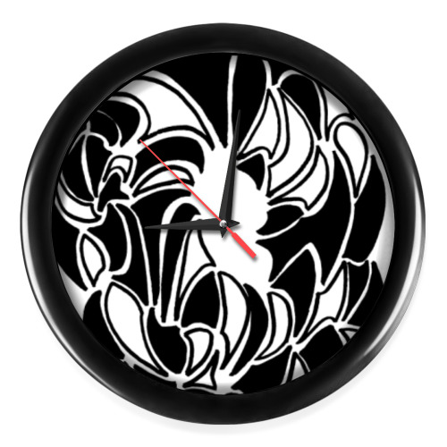 Настенные часы с принтом Принт "Трио"