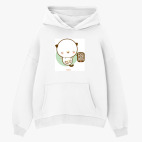 Толстовка худи оверсайз