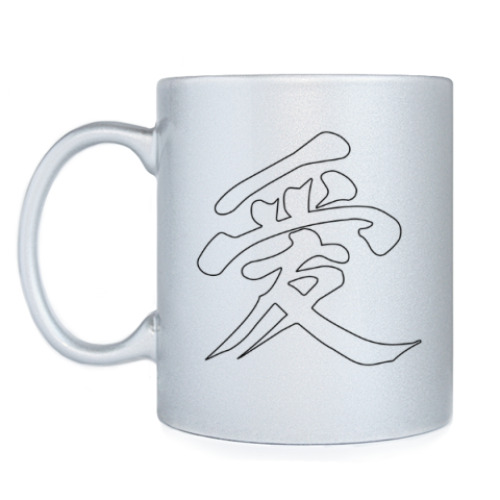 Кружка с принтом Love