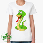 Женская футболка органик