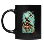 Кружка цветная UV-DTF