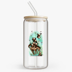 Банка с бамбуковой крышкой