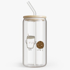 Банка с бамбуковой крышкой