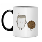 Кружка двухцветная