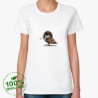 Женская футболка органик