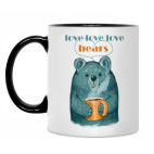 Кружка двухцветная