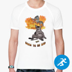 Мужская спортивная футболка