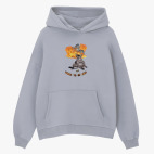 Толстовка худи оверсайз