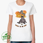 Женская футболка органик