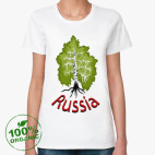 Женская футболка органик