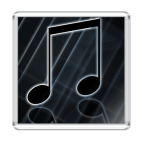 Магнит 6.5 x 6.5 см НОТА