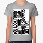 Женская футболка