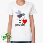 Женская футболка органик