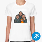 Женская спортивная футболка