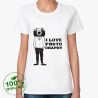 Женская футболка органик