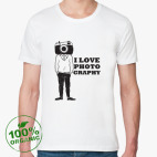 Мужская футболка органик