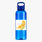 Прозрачная спортивная бутылка