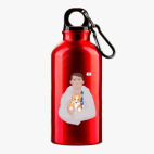 Металлическая бутылка 400 мл UV-DTF