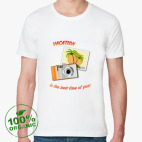 Мужская футболка органик