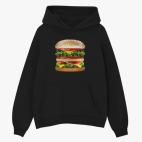 Толстовка худи оверсайз