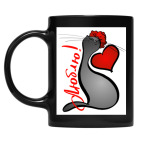 Кружка цветная UV-DTF