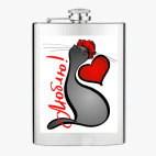 Фляжка стальная