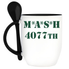 Кружка с ложкой