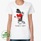 Женская футболка органик