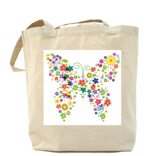 Сумка шоппер с принтом Холщовая сумка