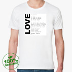 Мужская футболка органик