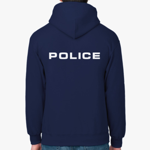 Толстовка худи с принтом Police