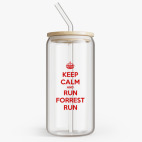 Банка с бамбуковой крышкой