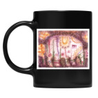 Кружка цветная UV-DTF