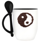 Кружка с ложкой