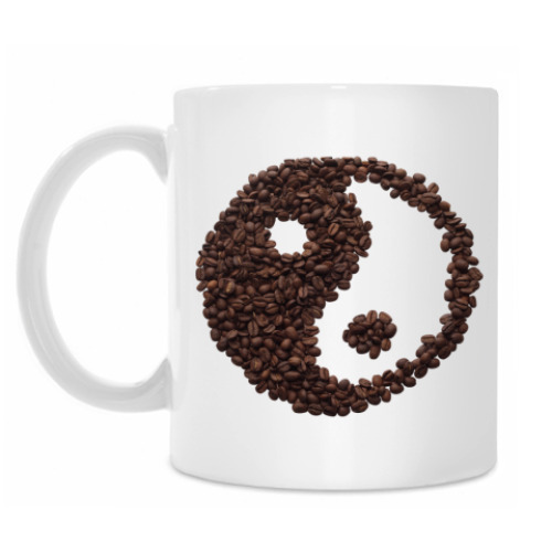 Кружка с принтом Кофе