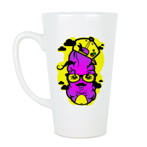 Чашка Латте с принтом Guls