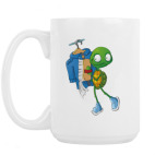 Чистюля Черепашонок с щеткой