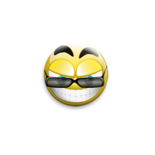 Значок 25мм Смайл