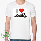 Мужская футболка органик