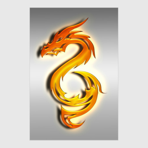 Постер Огненный дракон