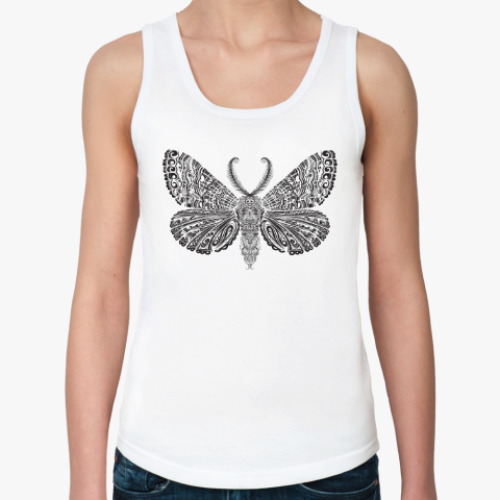 Женская майка с принтом бабочка